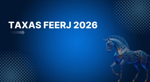 TAXAS FEERJ 2026
